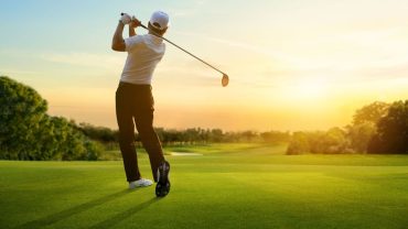 Golfing in India